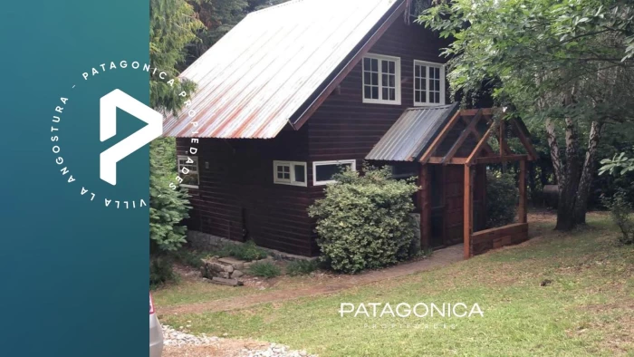 VENTA CASA 90m2 EQUIPADA, PH 750m2, PUERTO MANZANO, VILLA LA ANGOSTURA