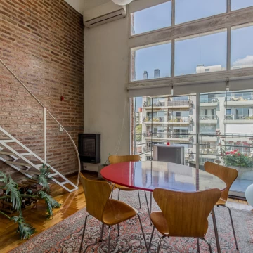 Venta departamento 2 ambientes tipo loft en piso alto. Chacarita