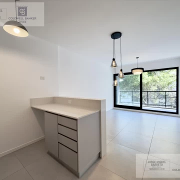 Departamento monoambiente en Las Cañitas Palermo con balcón a estrenar inversión parrilla moderno