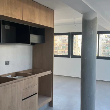 Departamento de un ambiente con terraza- Caballito