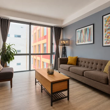 DEPARTAMENTO AMUEBLADO EN RENTA, COSMOCRAT SANTA FE, ALVARO OBREGÓN-CDMX