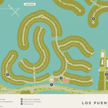 LOTE | 1055 M² | SOBRE AGUA | LISTO PARA CONSTRUIR | ESQUINA | LOS PUENTES NORDELTA