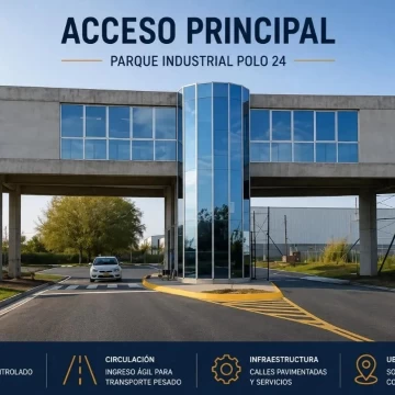 EXCELENTE LOTE EN PARQUE INDUSTRIAL POLO 24 CUARTEL V
