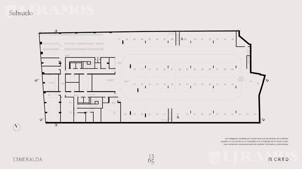 Esmeralda 1365 - Plano General Subsuelo