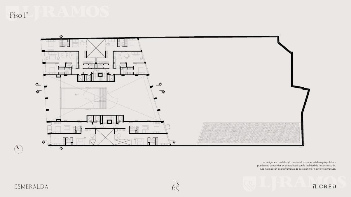 Esmeralda 1365 - Plano General Piso 1
