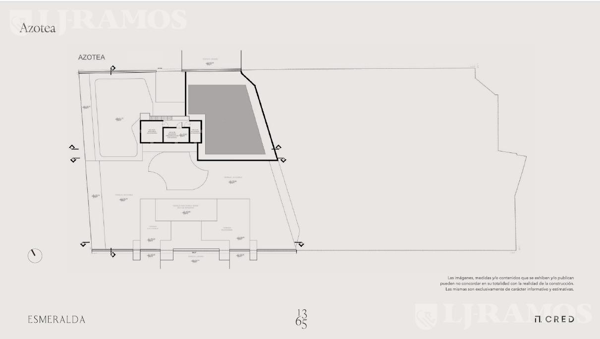 Esmeralda 1365 - Plano General Azotea