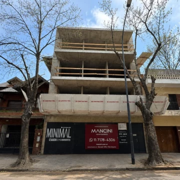 Departamento en venta de 1 ambiente con balcón al frente - Villa Urquiza 