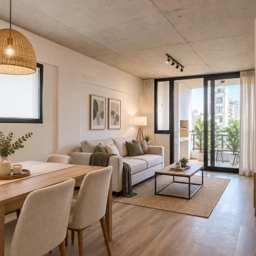 Departamento de 3 ambientes en venta con parrilla y terraza propia en Palermo