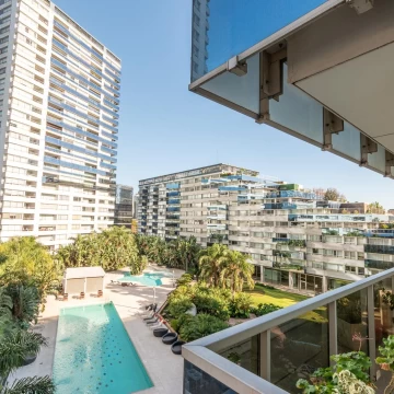 Monoambiente en venta en Zencity con cochera y baulera  - Puerto Madero