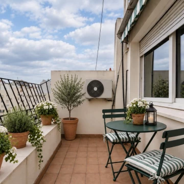 Venta Departamento Retiro Juncal 2 ambientes balcon aterrazado renovado piso alto