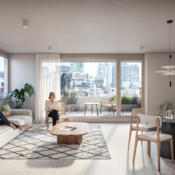 Venta Departamento de 3 ambientes en Recoleta Orientación Norte Diciembre 2026