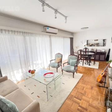 Venta piso de 3 dormitorios con cochera y baulera - Recoleta