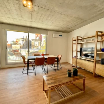 Departamento 3 ambientes Amoblado Apto Crédito Inversión San Telmo