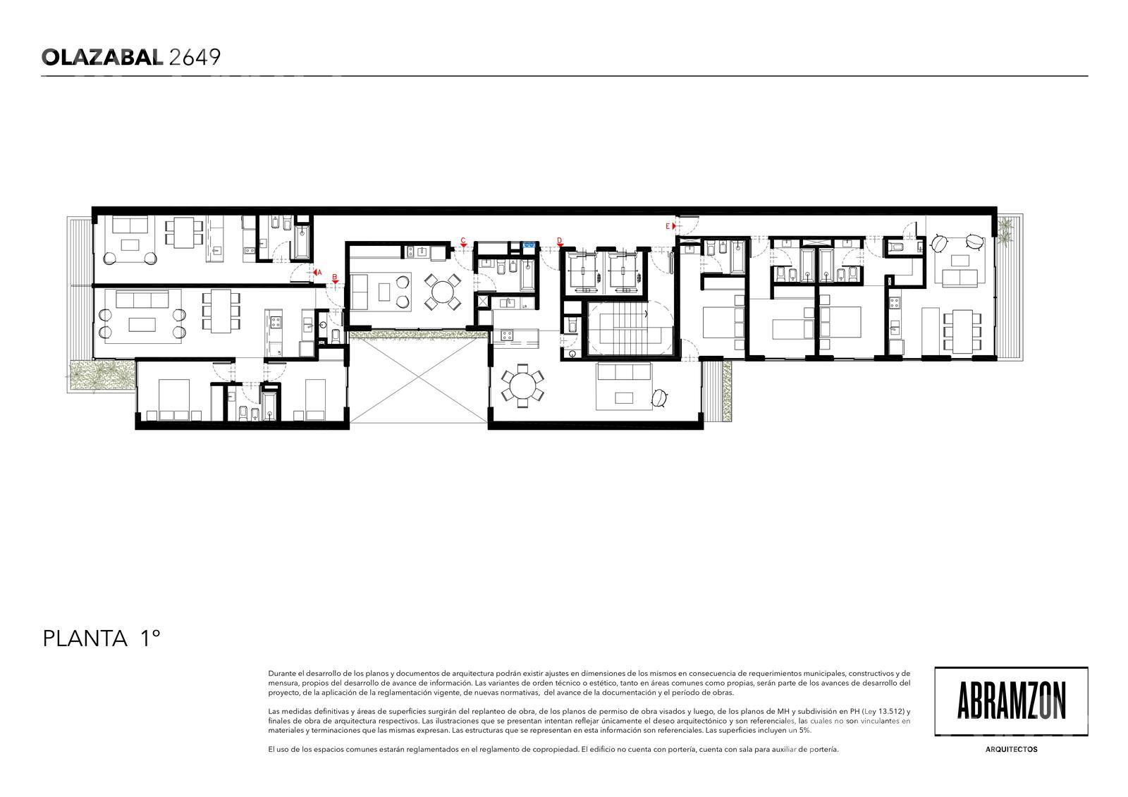 plano planta piso 1
