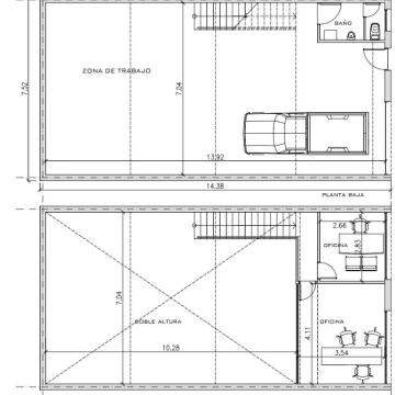 ALQUILER DEPOSITO 135 M2  POLO 21   MERLO