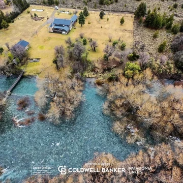 VENTA Terreno 1483m2 con Costa Rio Quilquihue - Lolog | Junin de los Andes.
