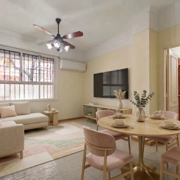 Departamento · 3 amb · 76m2 C/ Patio