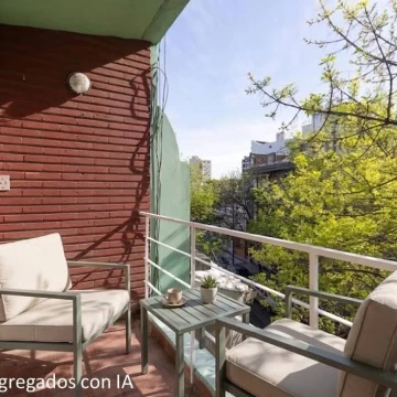 Venta de dos monoambientes en block en Monte Castro