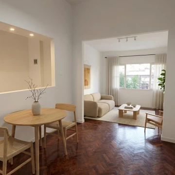 Departamento 4 ambientes | 3 dormitorios | Balcón corrido al frente | 2° piso por escalera | 2 bauleras propias | Luminoso | Venta