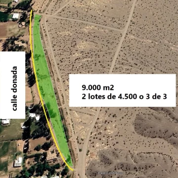 TERRENO SOBRE CAMINO DEL ALTO Y RUTA 149 BARREAL SAN JUAN