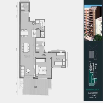 Departamento - Barrio Norte
