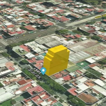 VENTA DE LOTE DE 8,64 m x 38,54 m * USAM 1447,30 m2 VENDIBLES * EN FLORES NORTE CARACAS 1500