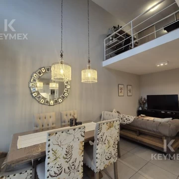 Departamento tipo loft amoblado en Pilar centro. Alquiler
