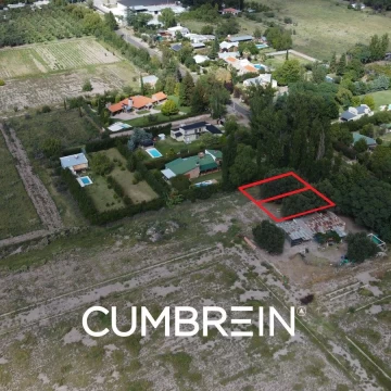 Lotes en Venta en El Toledano Norte al 500, San Rafael | Cumbrein