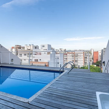 Venta - 2 ambientes - Cochera - Pileta - SUM - Parrilla - Parque Chacabuco - Piso alto
