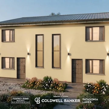 Dúplex en venta a estrenar 2 dorm, baño y toilette, lavadero. Dina Huapi