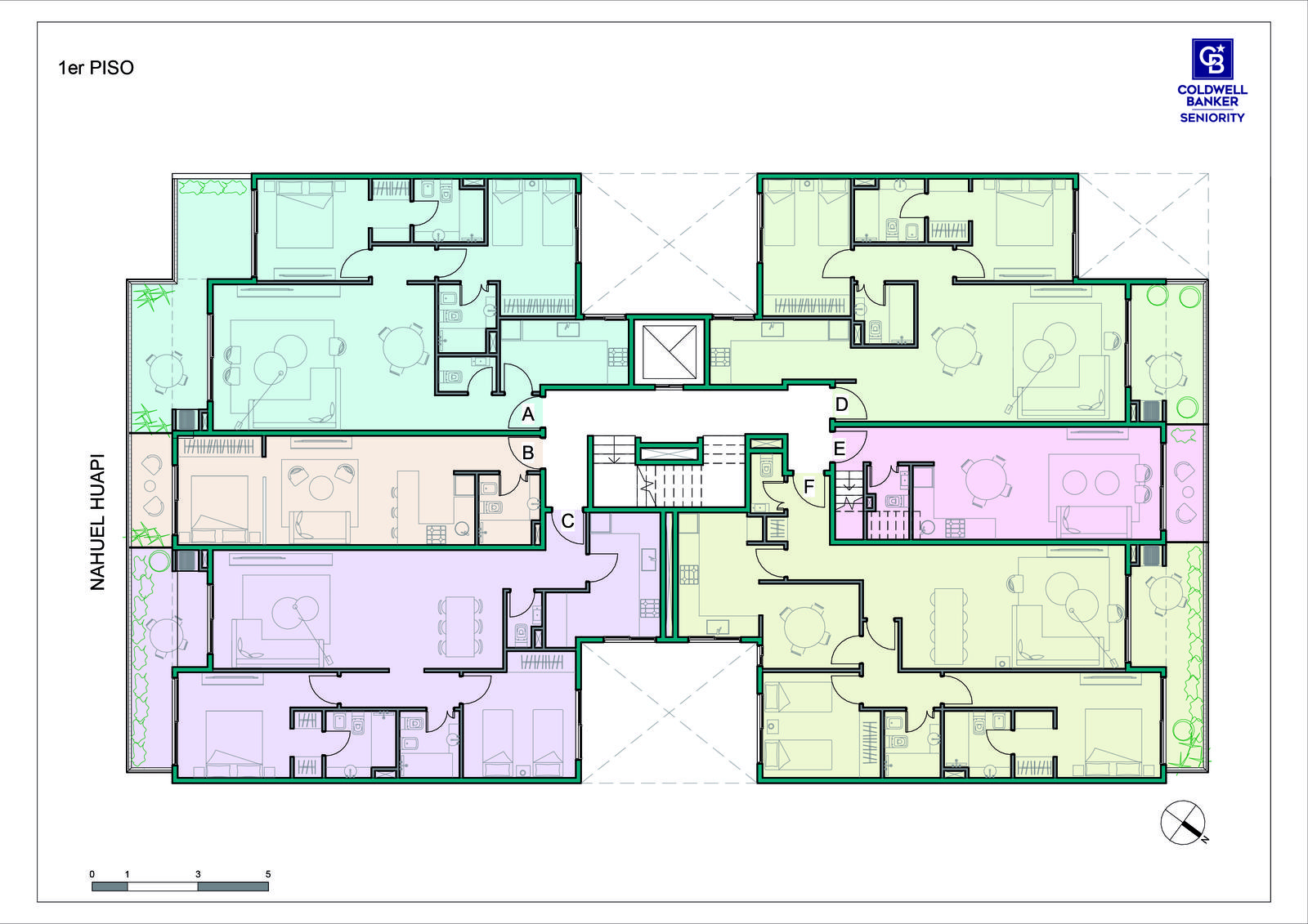 Plano de planta 1 piso
