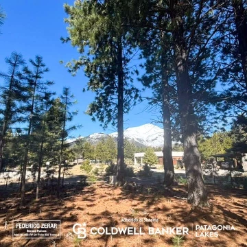 Lote plano de 1073mts con inmejorables vistas en venta, Club de Campo Dos Valles, Bariloche
