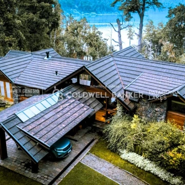 CASA EN VENTA, PREMIUM VISTA AL LAGO 330M2 - BARRIO CERRADO | Villa La angostura.