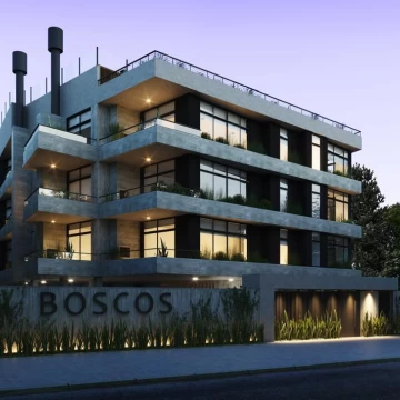 Departamento 2 amb en  Boscos Pilar. Paseo Champagnat.