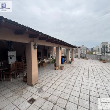 Piso 3 dorm. (1 en suite), oficina y quincho con asador + terraza propia