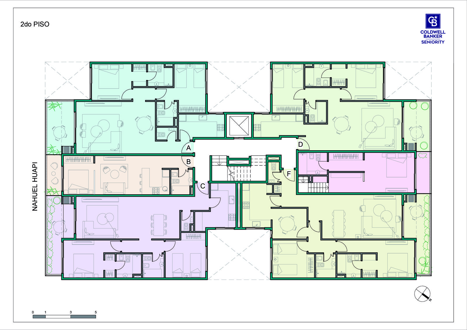 Plano de planta 2do piso