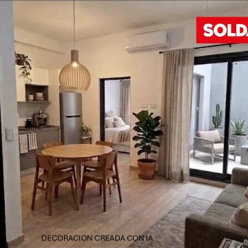 VENTA Departamento 2 AMBIENTES en Recoleta CON PATIO