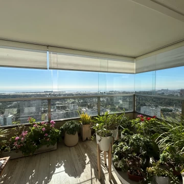 Departamento en Venta - Le Parc Demaría en Palermo - Piso Alto con Vista al Rio y 3 Cocheras