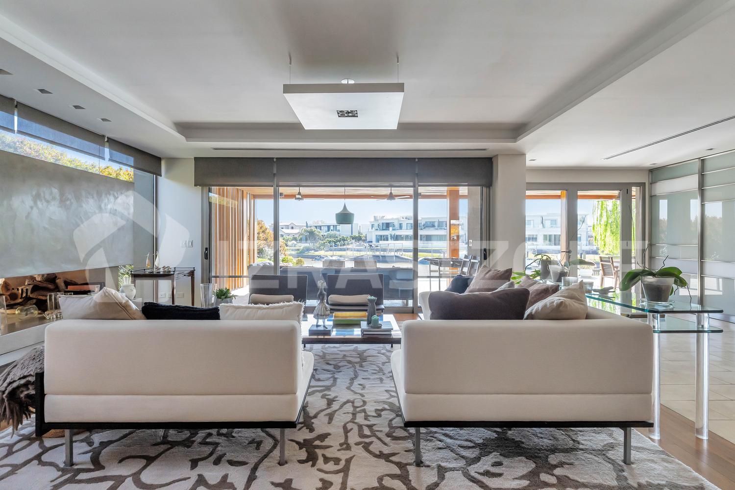 Vista del living