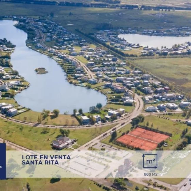 VENTA TERRENO INTERNO SANTA RITA 800 M2 