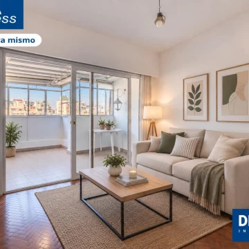 Barracas 2 Ambientes con Balcon Terraza