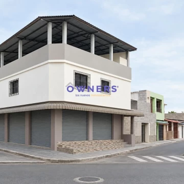 VENDE EDIFICIO COMERCIAL, ESQUINERO, 458m2, TRES PISOS 