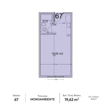 Departamento - San Telmo