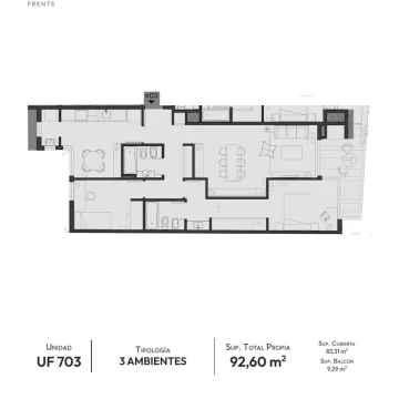 Departamento - Colegiales