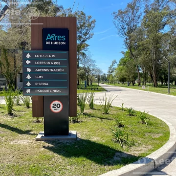 Lote en venta en aires de hudson, etapa 1. Hudson. Financiado!! posesión inmediata.