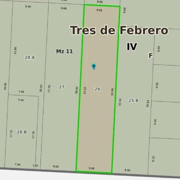 VENTA TERRENO en CASEROS , MARCO POLO  y Av. SAN MARTIN