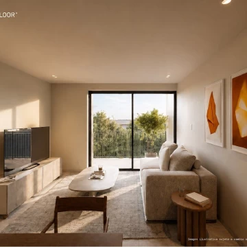 102 | Departamento Exterior en Preventa con Balcón en San Rafael