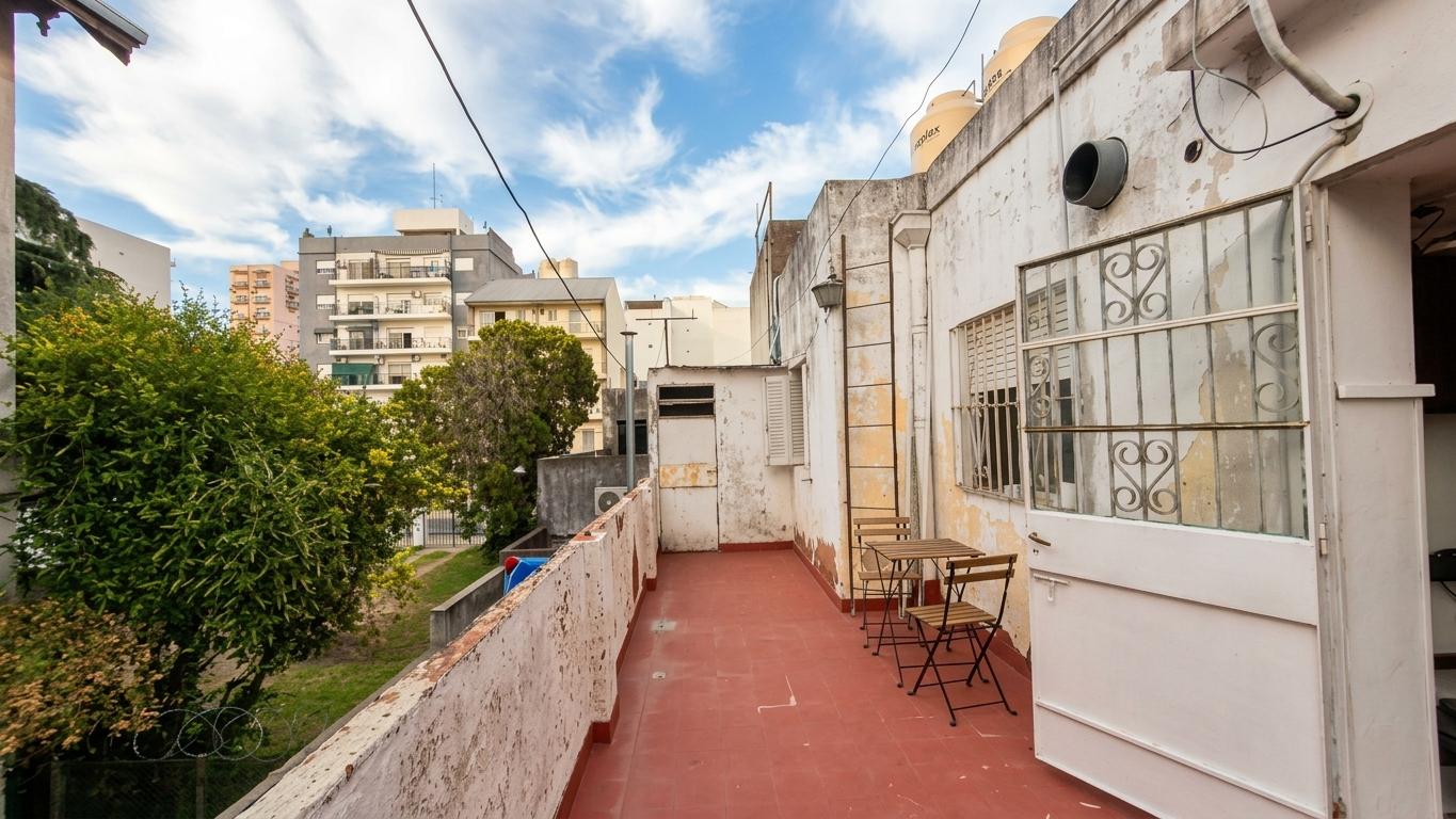 Terraza posterior