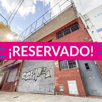 ¡¡ RESERVADO !! VENTA GALPON / DEPOSITO DE  1100m2 SOBRE LOTE DE 8.66 x 55 M - VILLA DEVOTO