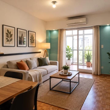 Venta Apto Crédito 3 amb Piso 7 luminoso Edificio Torre con juegos y parrilla Villa Lugano Caba